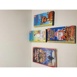 #1 Lot Of 4 Vintage Christmas VHS's All Tested
